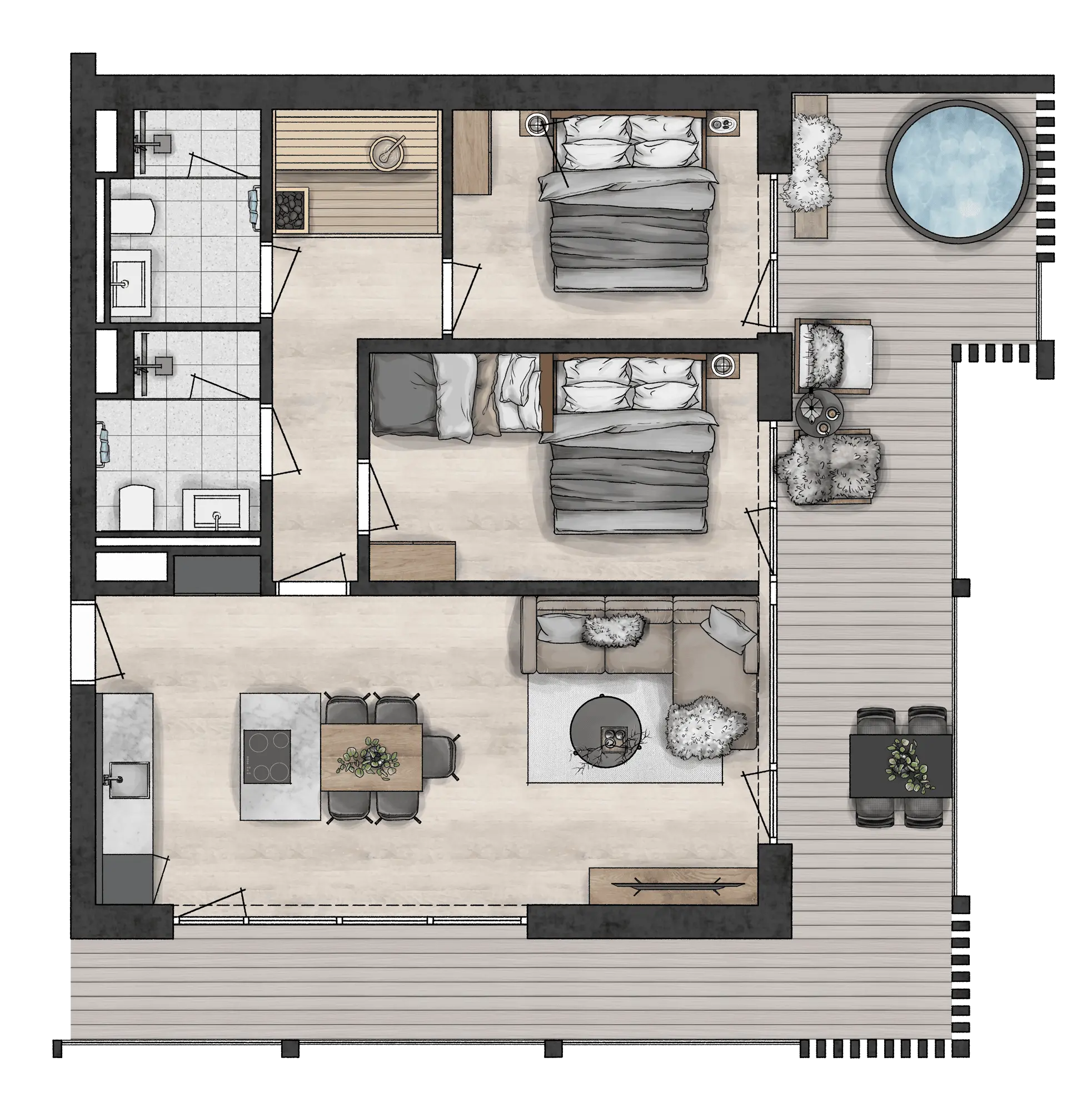 Leisure-Support-Bergresort-Tiroler-Hohe-Buchenstein-TypeB-04